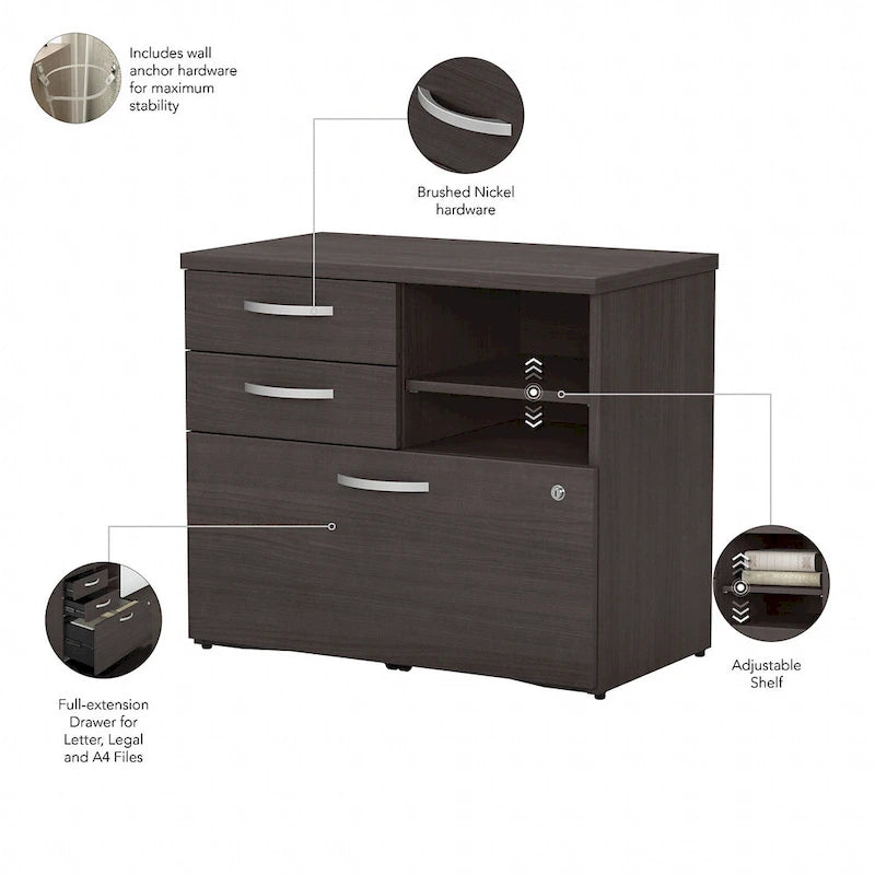 Armoire de rangement avec tiroirs
