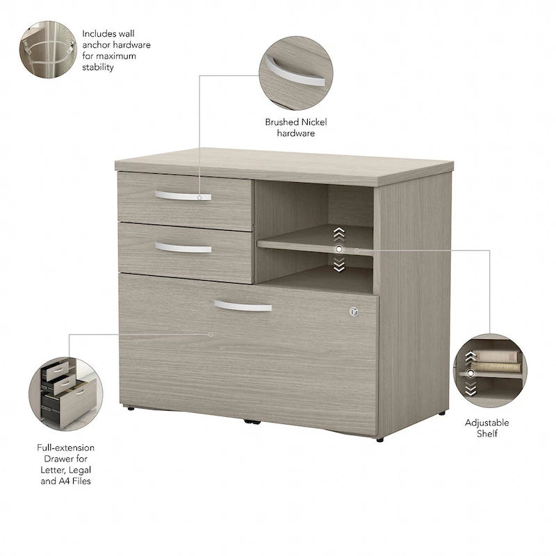 Armoire de rangement avec tiroirs