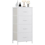 Commode en tissu à 4 tiroirs, Organiseur de rangement pliable