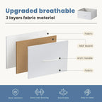 Commode en tissu à 4 tiroirs, Organiseur de rangement pliable