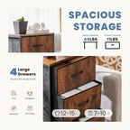 Commode en tissu à 4 tiroirs, Organiseur de rangement pliable