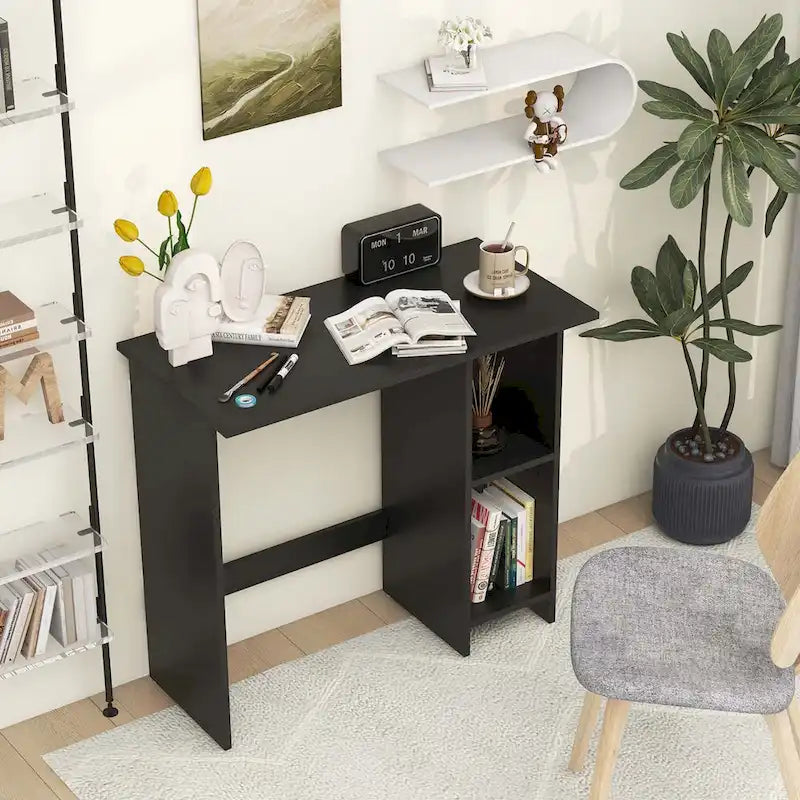 Petit bureau informatique avec rangement Bureau d'écriture moderne avec