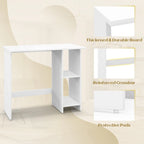 Petit bureau informatique avec rangement Bureau d'écriture moderne avec