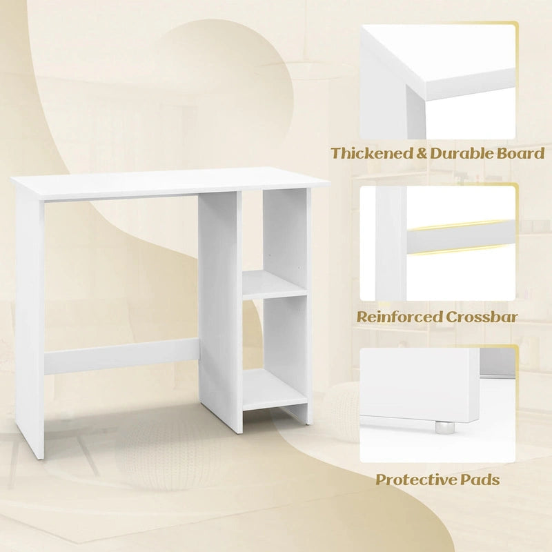 Petit bureau informatique avec rangement Bureau d'écriture moderne avec