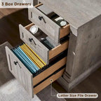 Bureau d'ordinateur de ferme, bureau d'ordinateur en bois avec station de chargement
