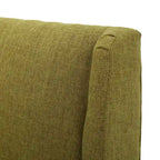 Fauteuil d'appoint rembourré du milieu du siècle - 27,50 L x 28,50 P x 36,50 H