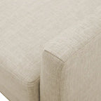 Fauteuil d'appoint rembourré du milieu du siècle - 27,50 L x 28,50 P x 36,50 H