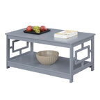 Table basse avec étagère Town Square de Convenience Concepts
