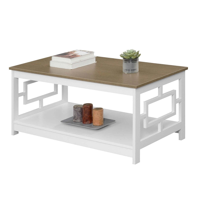 Table basse avec étagère Town Square de Convenience Concepts