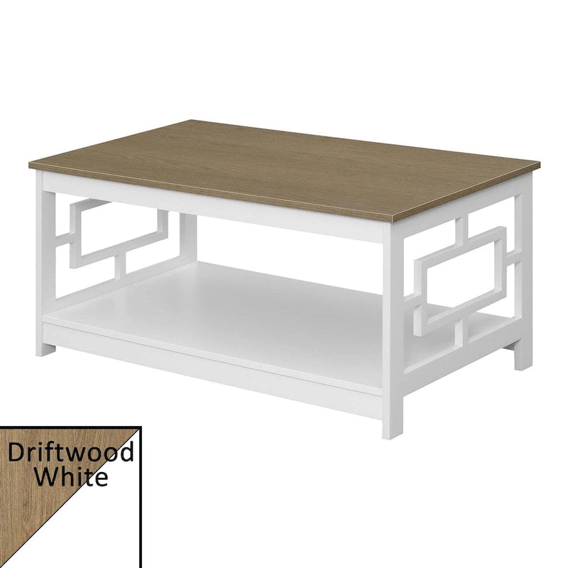 Table basse avec étagère Town Square de Convenience Concepts