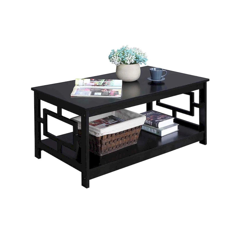 Table basse avec étagère Town Square de Convenience Concepts