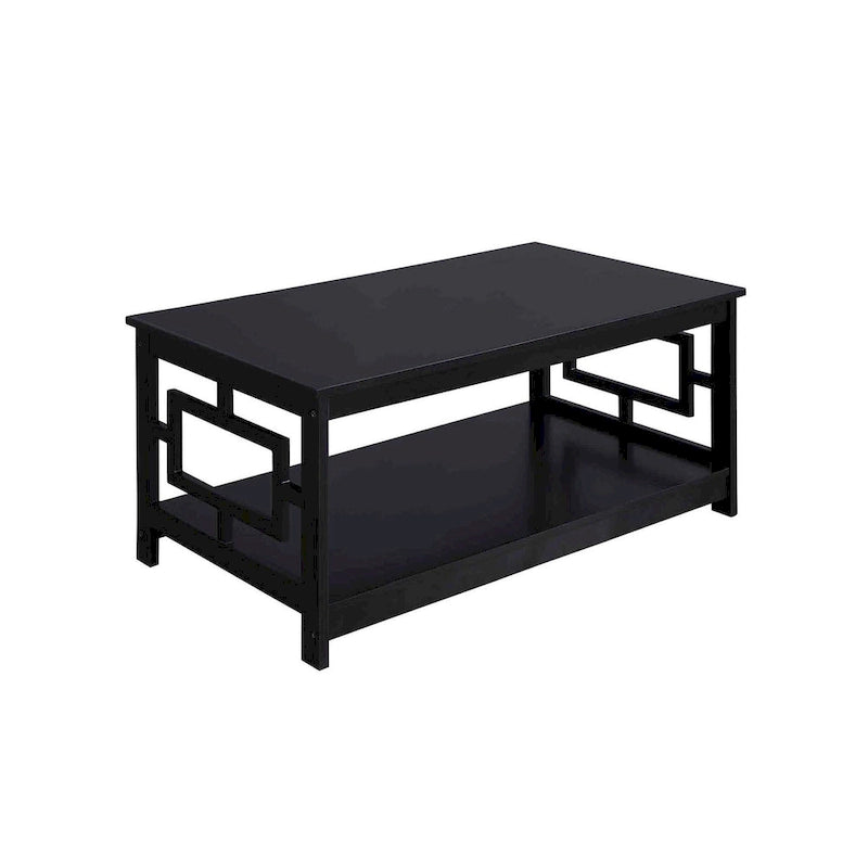 Table basse avec étagère Town Square de Convenience Concepts