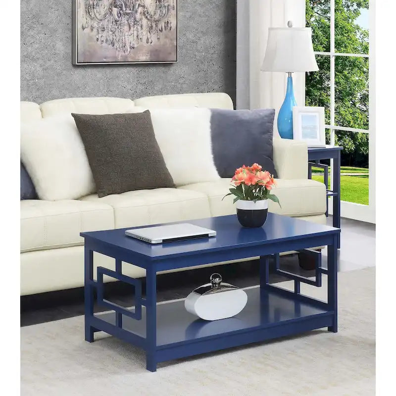 Table basse avec étagère Town Square de Convenience Concepts