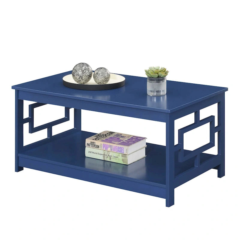 Table basse avec étagère Town Square de Convenience Concepts