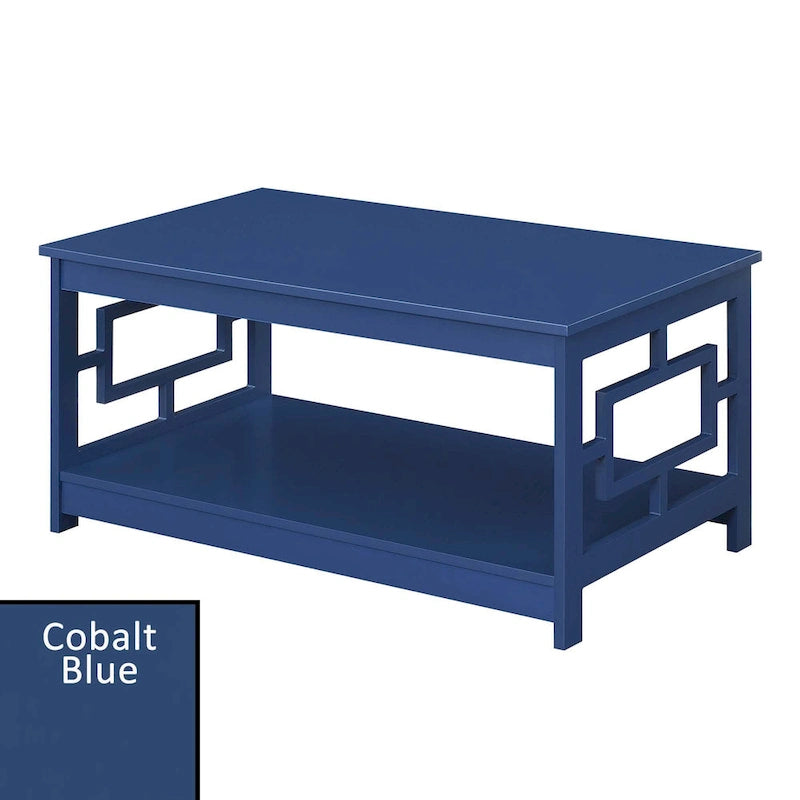 Table basse avec étagère Town Square de Convenience Concepts