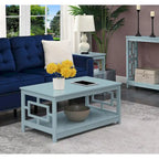 Table basse avec étagère Town Square de Convenience Concepts