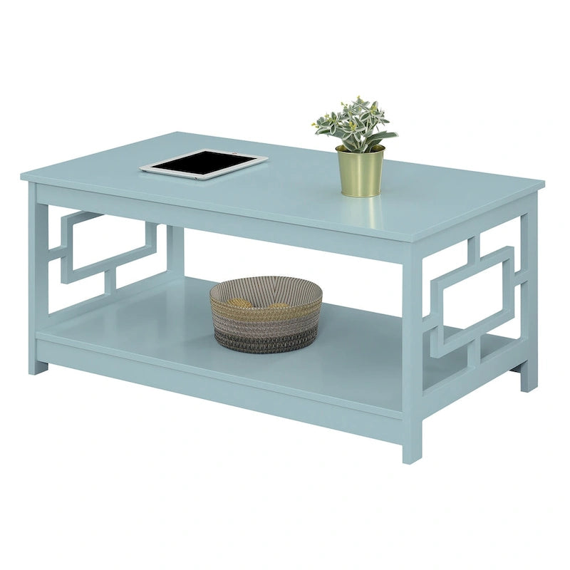 Table basse avec étagère Town Square de Convenience Concepts