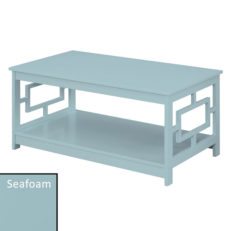 Table basse avec étagère Town Square de Convenience Concepts