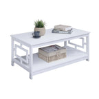 Table basse avec étagère Town Square de Convenience Concepts