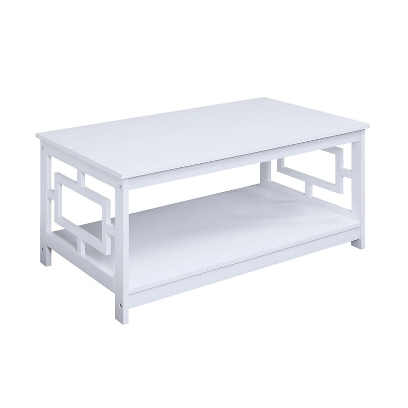 Table basse avec étagère Town Square de Convenience Concepts