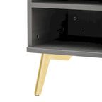 Table basse relevable moderne, multifonctionnelle avec tiroirs