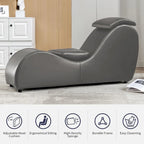 Chaise longue de yoga incurvée, Chaise de yoga d'intérieur pour adultes, pour étirements, exercices, relaxation