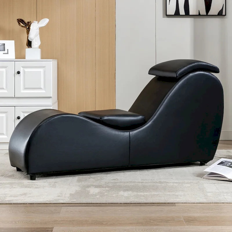 Chaise longue de yoga incurvée, Chaise de yoga d'intérieur pour adultes, pour étirements, exercices, relaxation