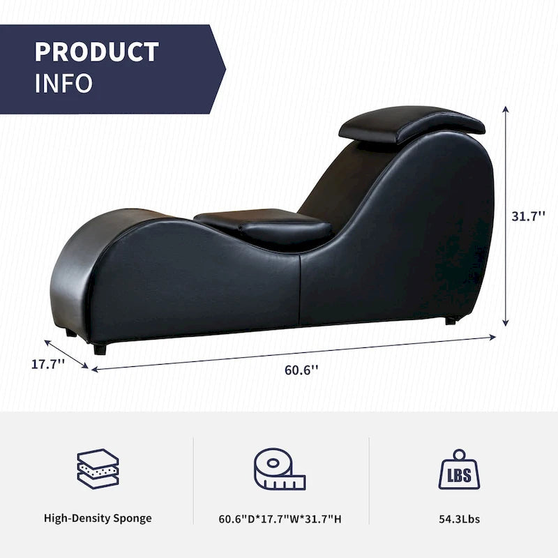 Chaise longue de yoga incurvée, Chaise de yoga d'intérieur pour adultes, pour étirements, exercices, relaxation