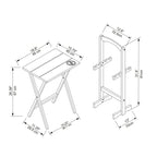 Ensemble de tables d'appoint TV