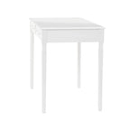 Meuble bureau 2 tiroirs blanc