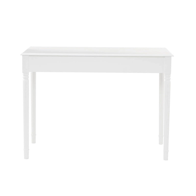 Meuble bureau 2 tiroirs blanc