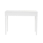 Meuble bureau 2 tiroirs blanc