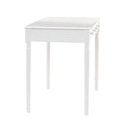 Meuble bureau 2 tiroirs blanc