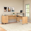 Bureau d'angle assis-debout 3 positions 72W