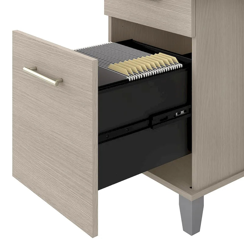Bureau d'angle assis-debout 3 positions 72W