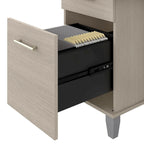 Bureau d'angle assis-debout 3 positions 72W