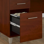 Bureau d'angle assis-debout 3 positions 72W