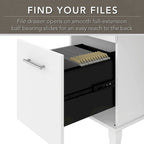 Bureau d'angle assis-debout 3 positions 72W