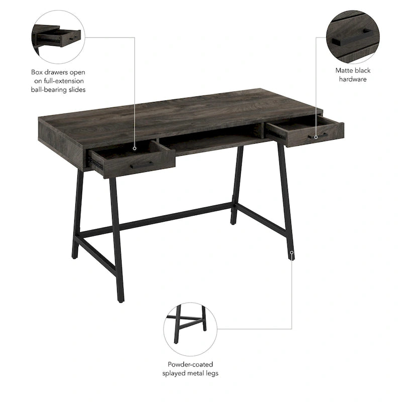 Bureau informatique 54W avec rangement