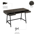 Bureau informatique 54W avec rangement