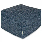 Pouf ottoman d'intérieur et d'extérieur style sud-ouest 68,5 cm L x 68,5 cm l x 43 cm H