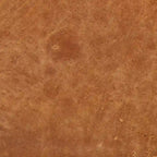 Ottoman en cuir cognac