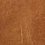 Ottoman en cuir cognac