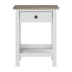 Table d'appoint de salon de ferme.