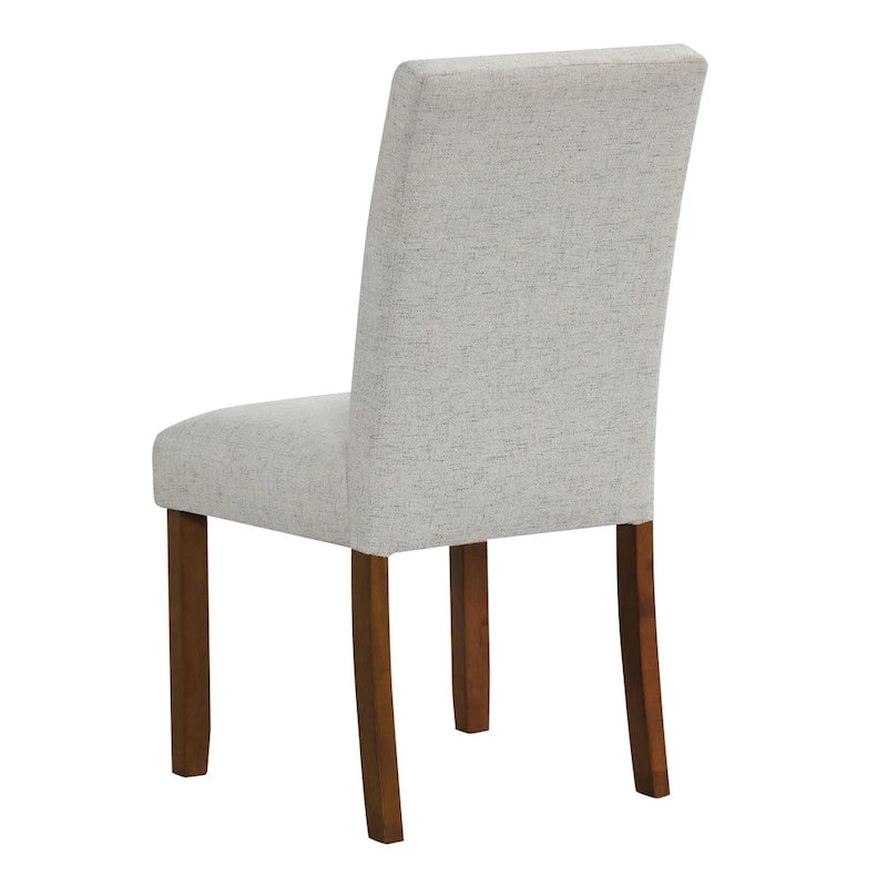 Chaises de salle à manger à dossier capitonné - Ensemble de 2